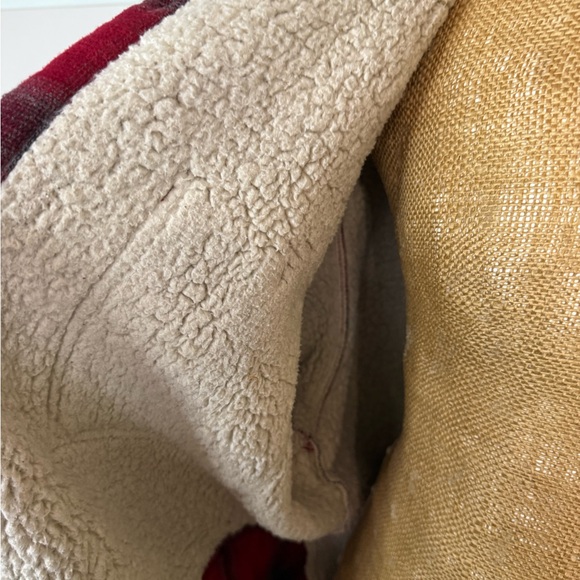 The American Outdoorsman Flannel Sherpa Lined Jacket Red Men’s XL chore coat - Picture 5 of 13